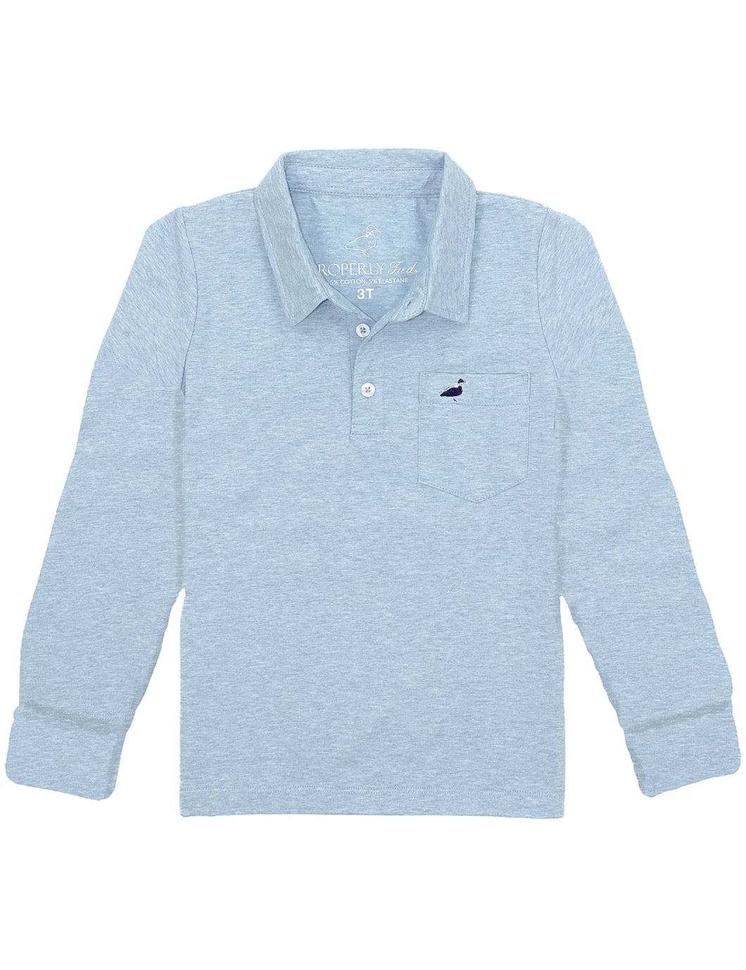 Properly Tied Moon Blue Harrison Polo