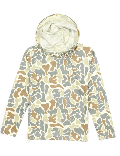 Properly Tied Performance Hoodie-Field Camo