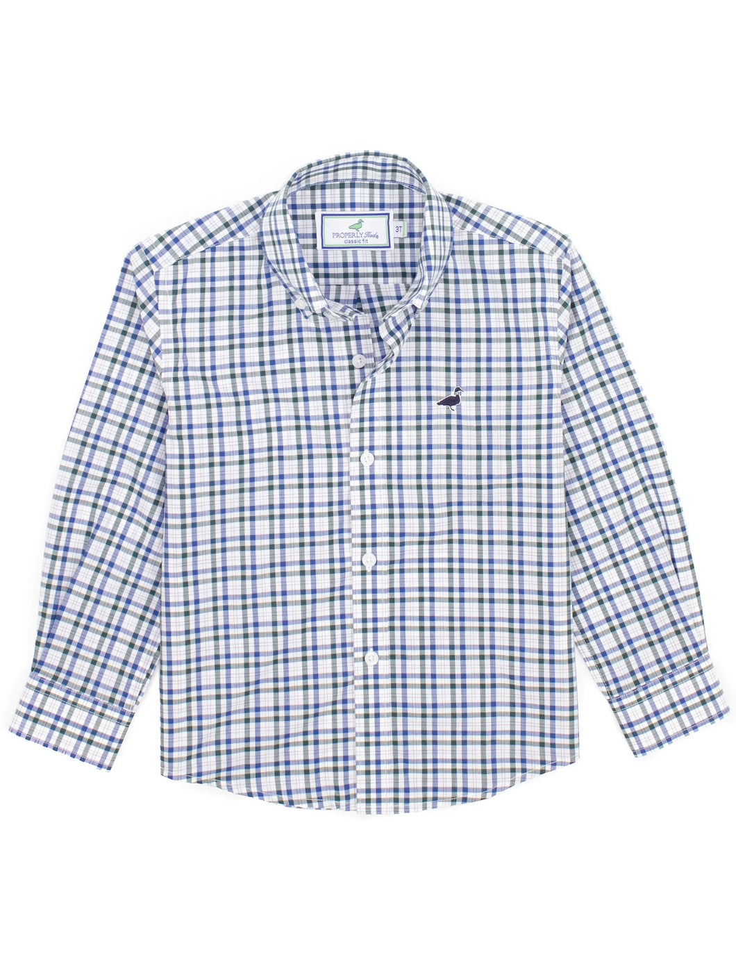 Properly Tied Mallard Plaid Button Down Shirt