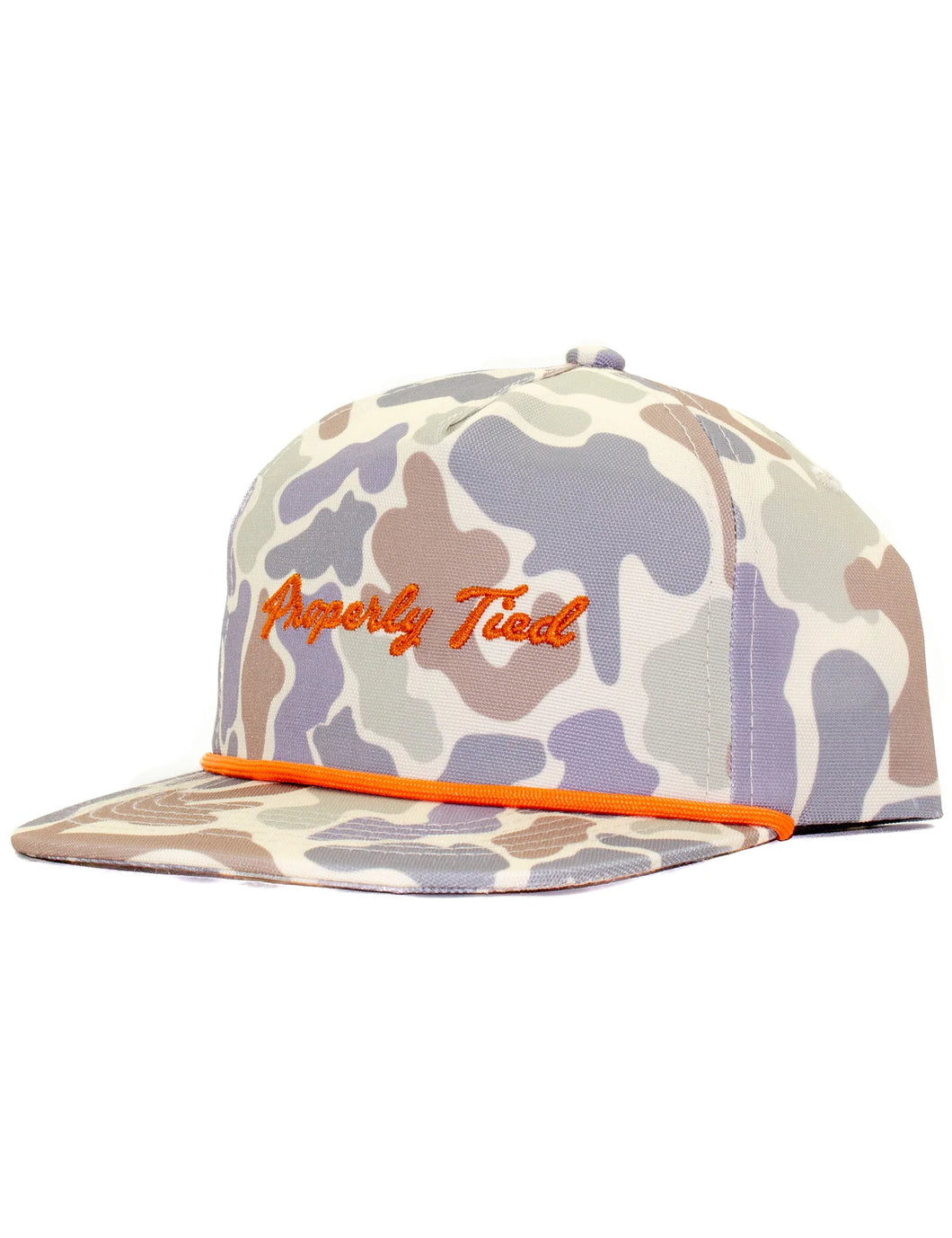 Properly Tied Rope Hat-Field Camo