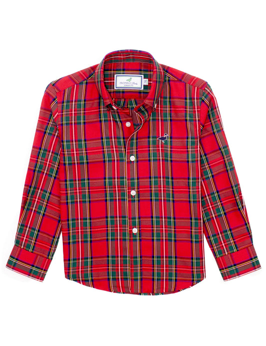 Properly Tied Seasonal Sportshirt-Yuletide