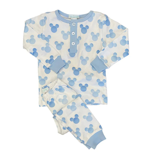 La Luna Magical L/S PJ Set-Blue