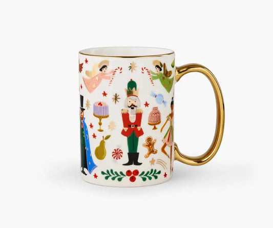 Rifle Paper Nutcracker Porcelain Mug
