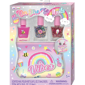 Hot Focus on The Go Nail-Rainbow