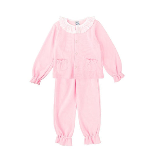 Babidu Pink Pique PJ's