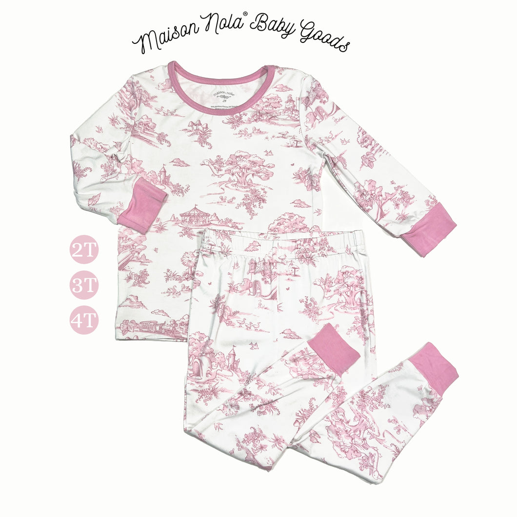 Maison Nola Storyland Pajama Set-Pink