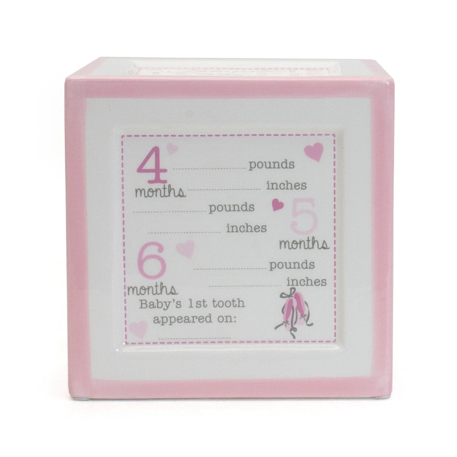 Announcement Block To Grow On-Pink