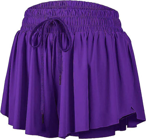 Azarhia Purple Butterfly Short