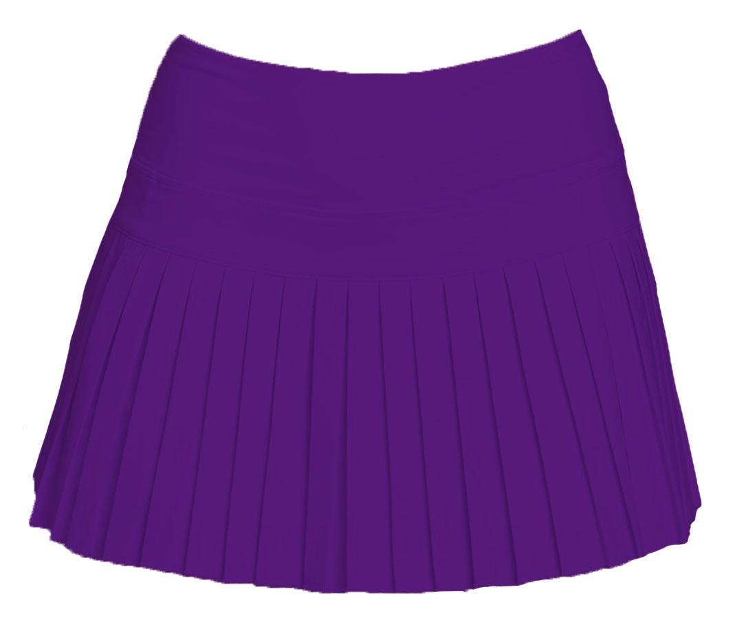 Azarhia Mini Pleated Skort-Purple