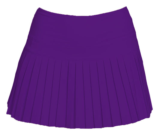 Azarhia Mini Pleated Skort-Purple