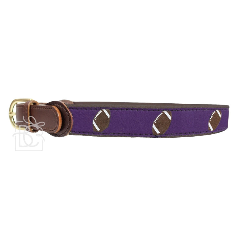 BC Football Belt-Purple