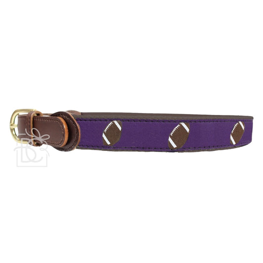 BC Football Belt-Purple