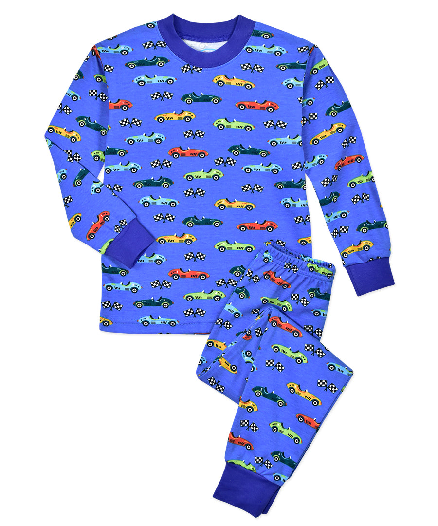 Sara's Prints Race Car 2 Pc. Pajama