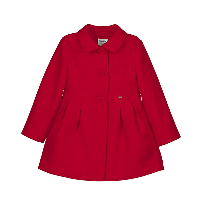 Mayoral Red Dress Coat