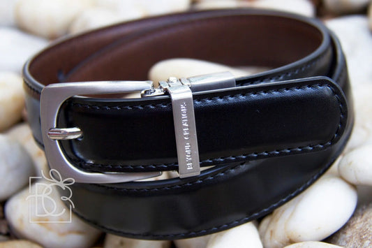 Beyond Creations Reversible Boys Belt Blk/Brn