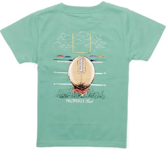 Properly Tied Field Goal S/S Shirt-Ivy