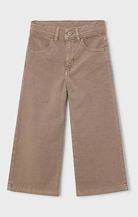 Mayoral Waffle Twill Marine Pants - Brown