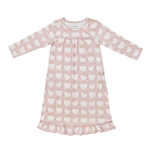 Sweet Bamboo So Much Love Heart Nightgown