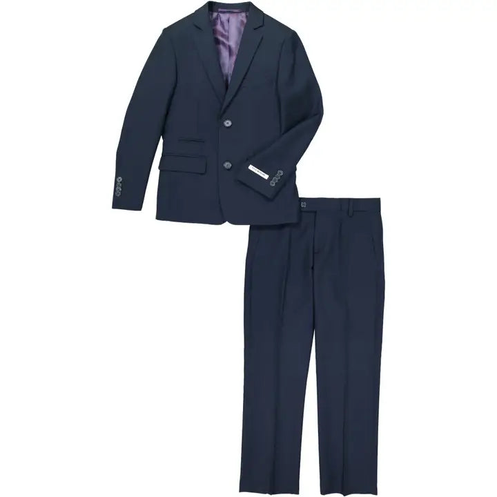 Isaac Mizrahi Navy 2 Pc. Wool Blend Suit