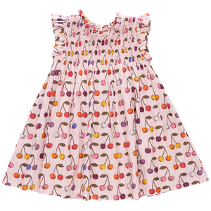 Pink Chicken Multi Cherry Dress
