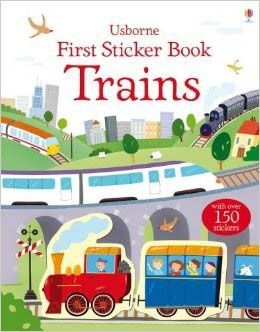 Usborne First Sticker Book of Trains