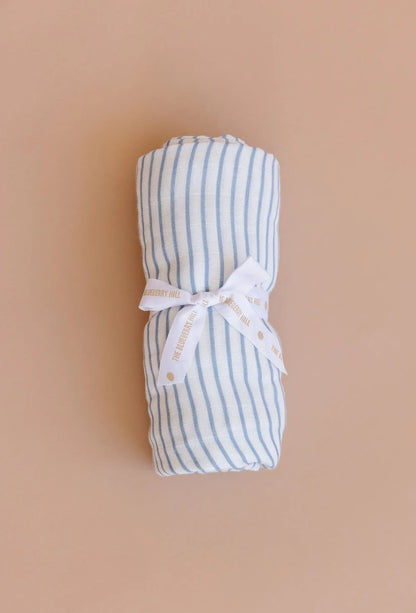The Blueberry Hill Muslin Swaddle