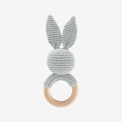 The Blueberry Hill Bunny Crochet Teether