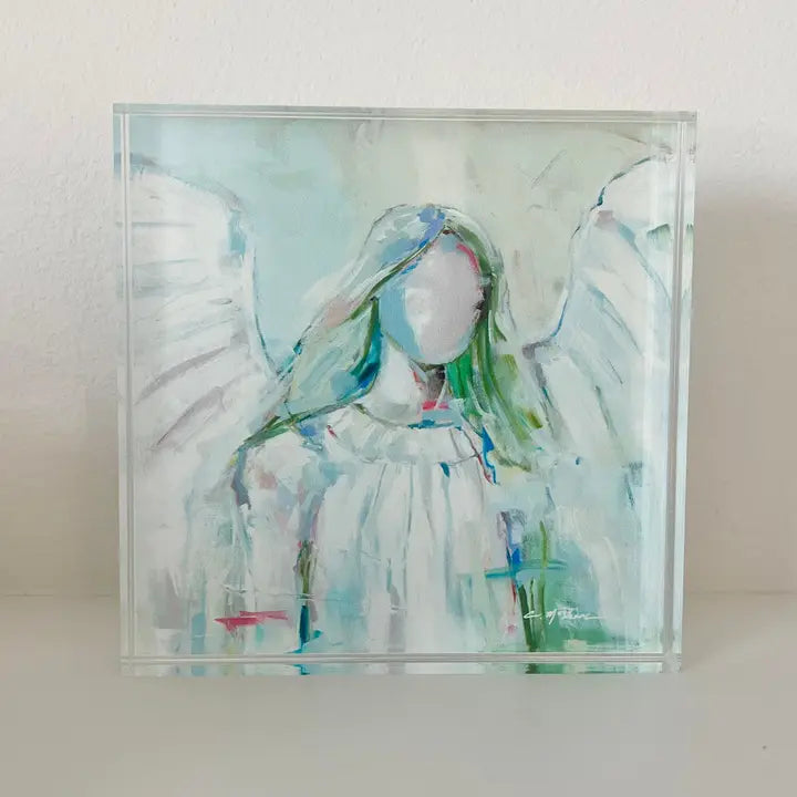 To Protect You Angel on Acrylic