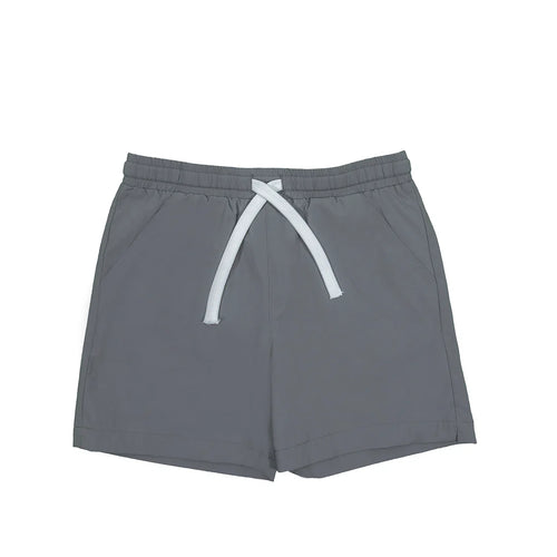 Saltwater Boys Topsail Performance Shorts-Dark Grey