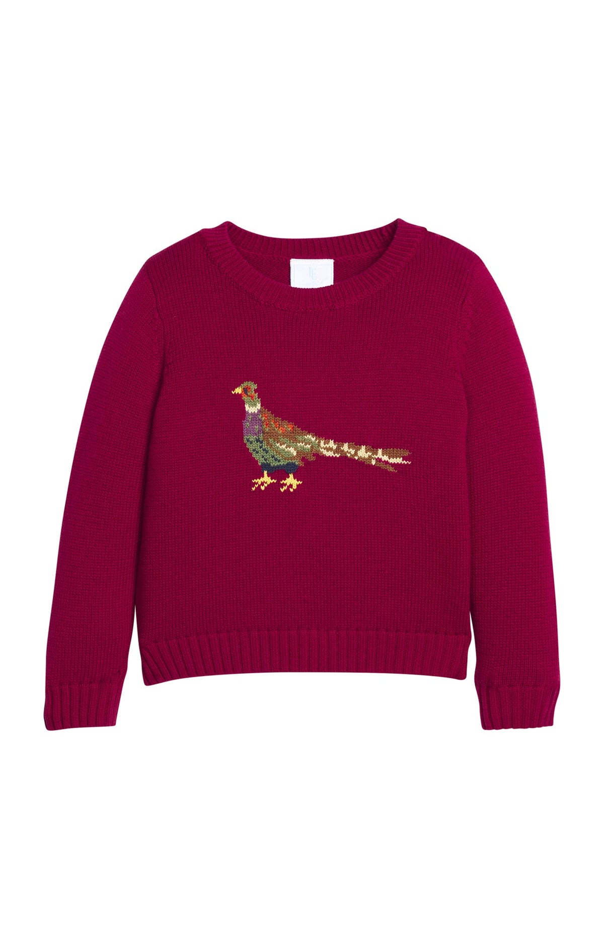 Intarsia Sweater-Pheasant