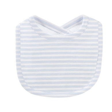 BCC Lt. Blue Stripes Printed Bib