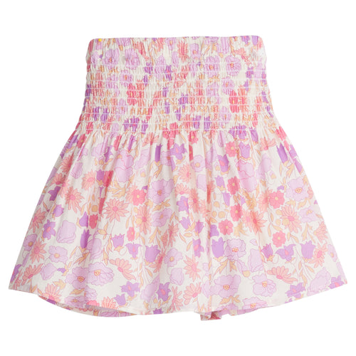 Bisby Lavender Floral Lisle Circle Skirt