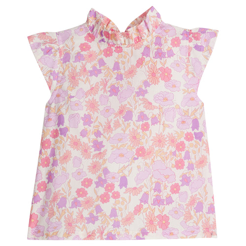 Bisby Lavender Floral Tinsley Top