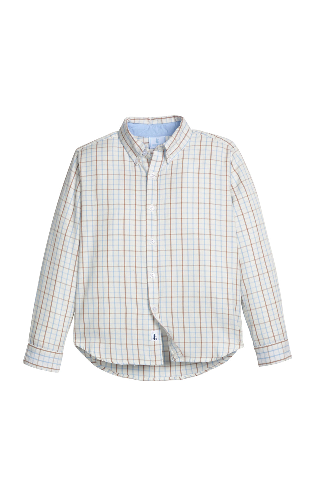 LE Winthrop Plaid Button Down(Brown/Blue)