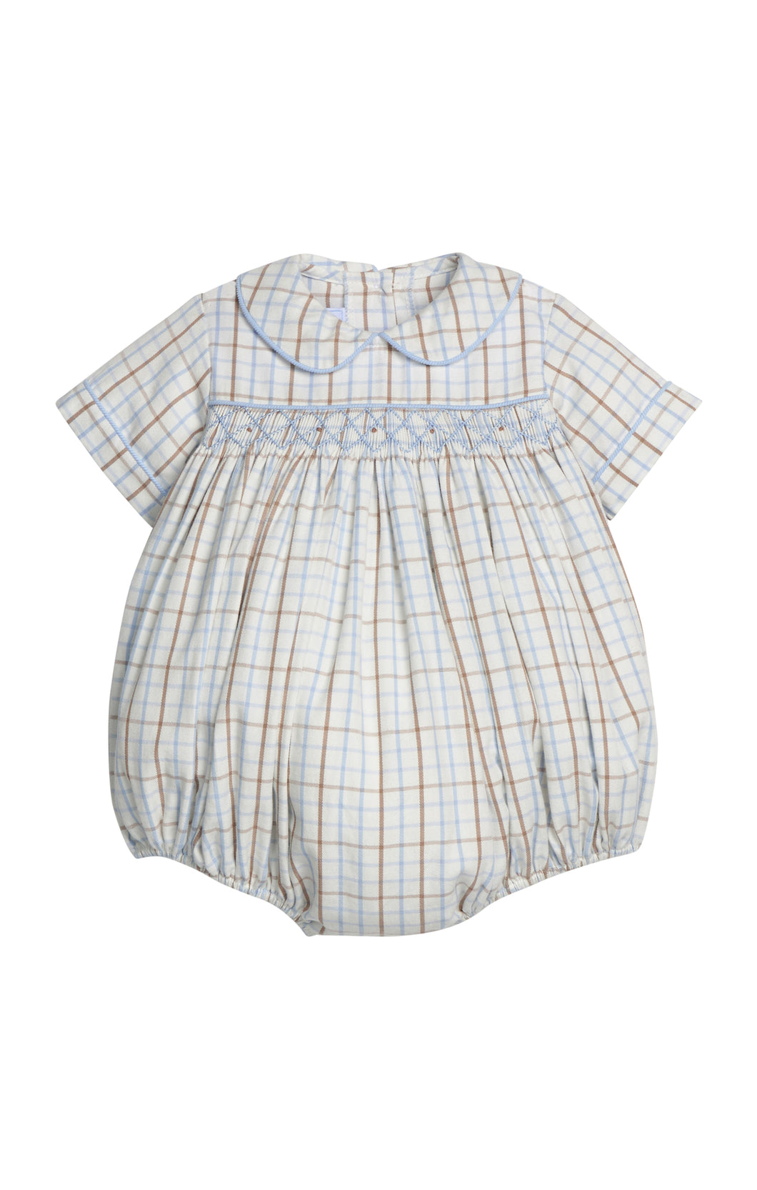 LE Barrington Bubble-Winthrop Plaid(Brown/Blue)