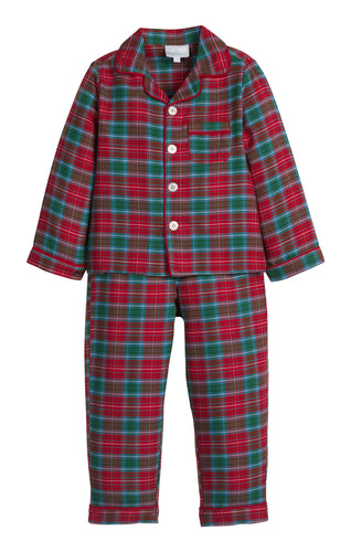 LE Highlands Tartan Classic Pajama Set