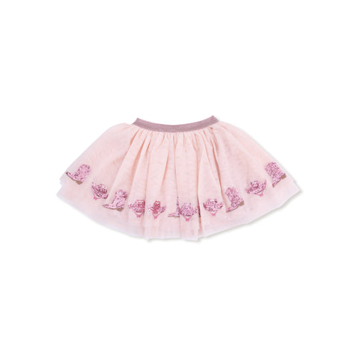 Angel Dear Pink Boot Tutu Skirt