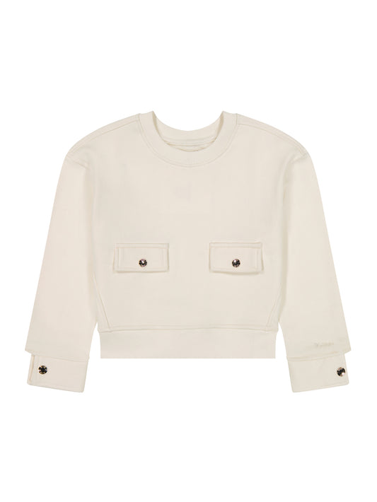 DL1961 Edie Crop Shirt-Manilla