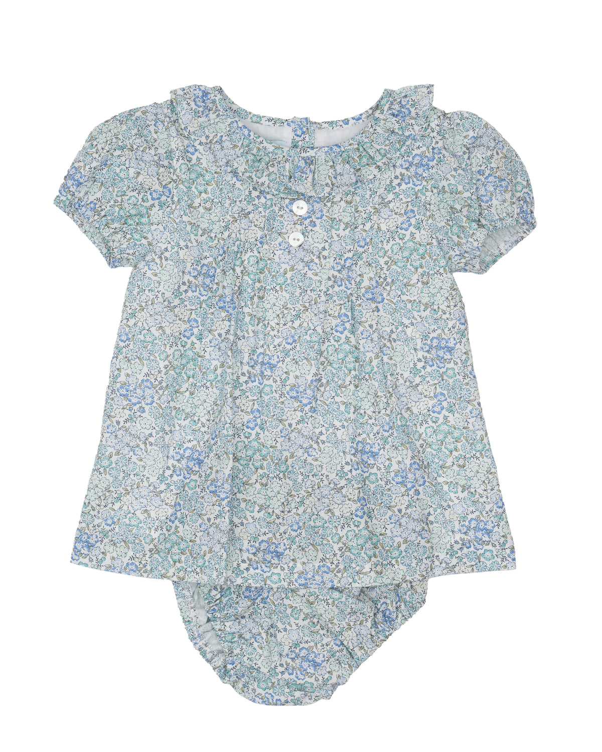 The Oaks Hallie Teal Briar Floral Bloomer Set