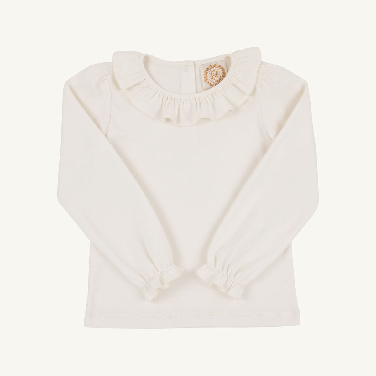 TBBC L/S Ramona Ruffle Shirt-Ivory