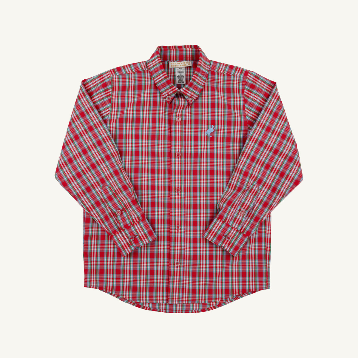 TBBC Dean's List Dress Shirt-Woodspoint Plaid