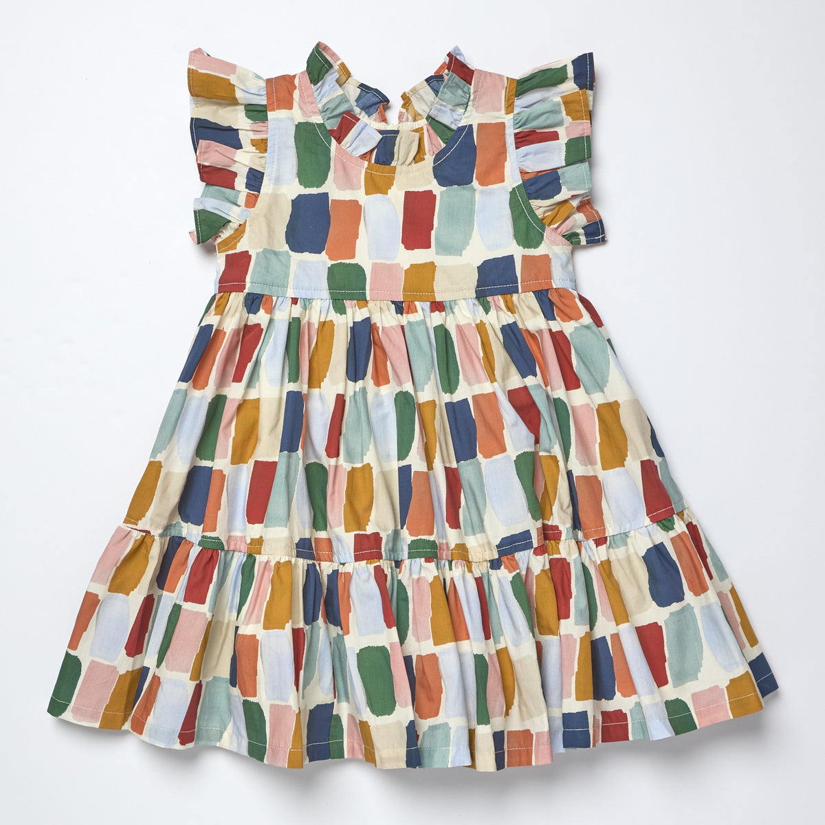 Pink Chicken Fall Paint Swatches Dress