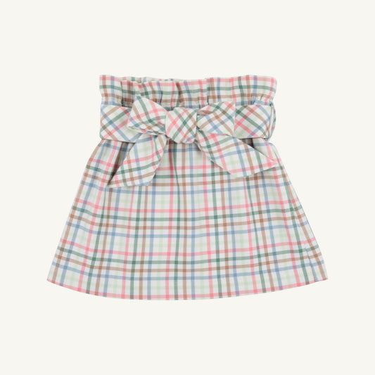 TBBC Beasley Bow Skirt-Manalapan Plaid