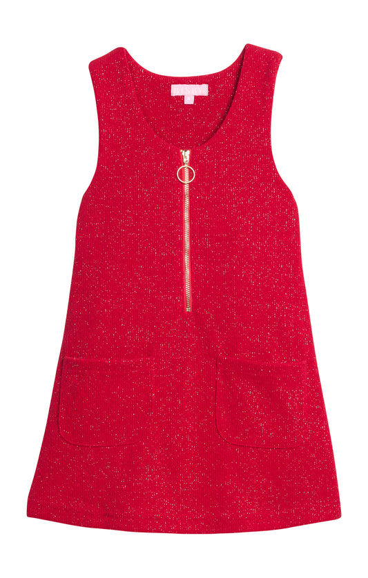 Bisby - Retro Jumper - Crimson