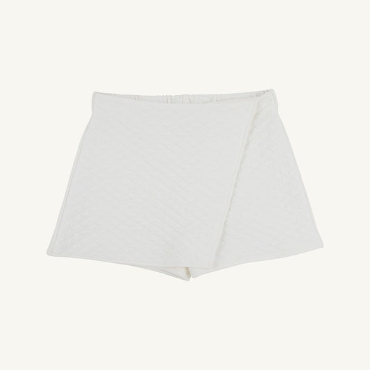 TBBC Stella Quilted Skort-Pearl