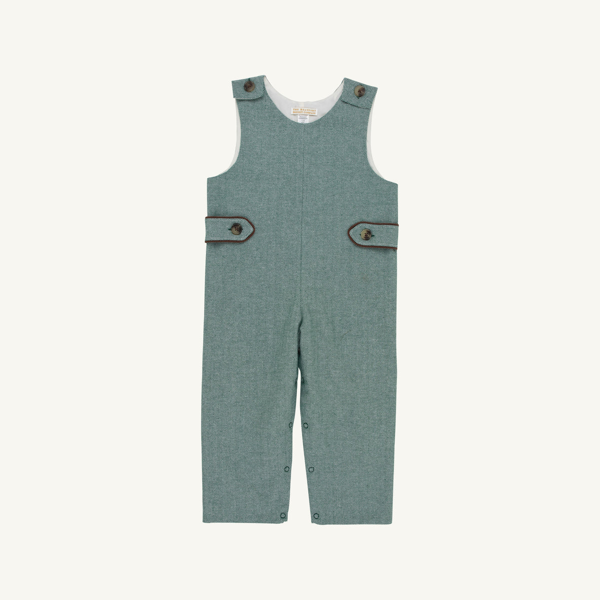 TBBC Lawson Green Herringbone Longall