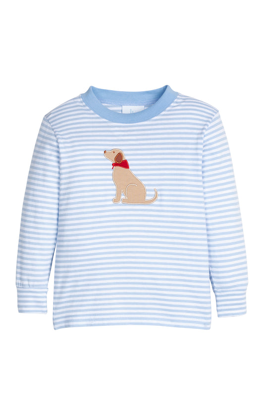 LE Applique L/S T Shirt-Seated Lab
