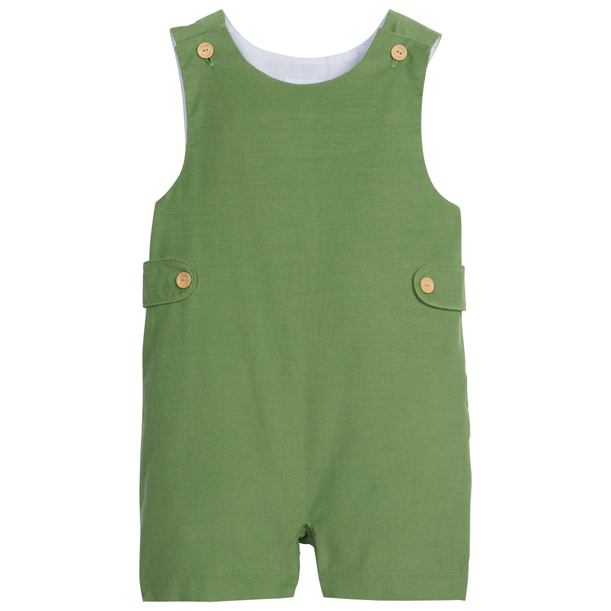 LE Button Tab Shortall-Watercress Cord