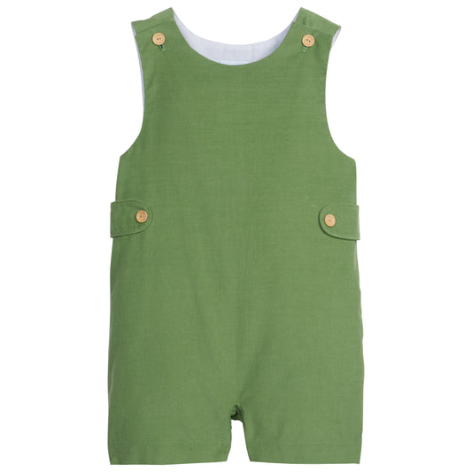 LE Button Tab Shortall-Watercress Cord