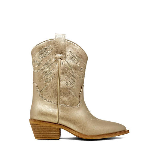 Shu Shop Zahara Mini Boot-Gold
